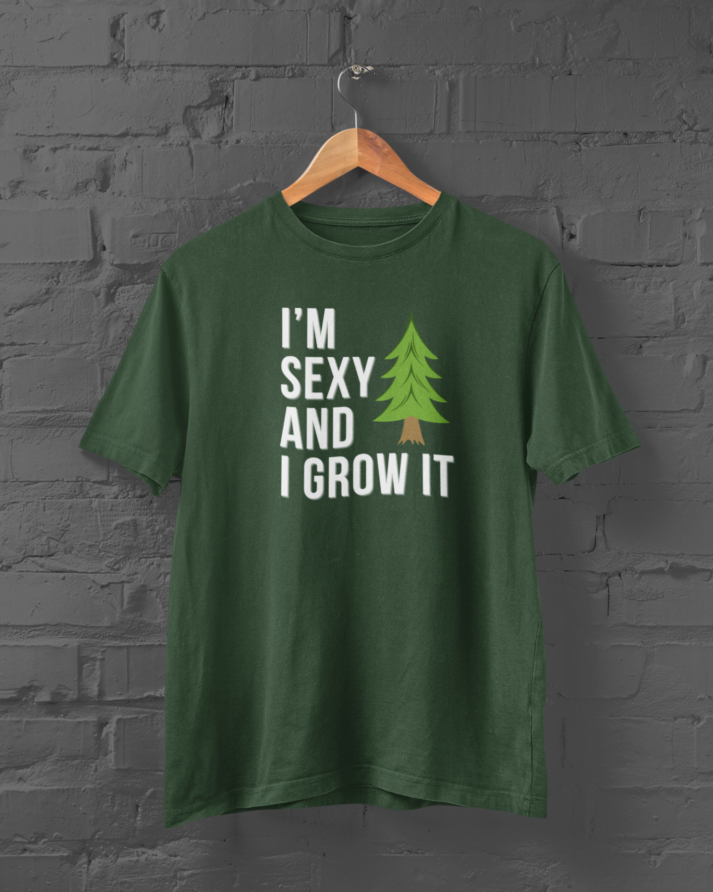 This t-shirt is everything you've dreamed and is the perfect shirt for anyone who loves to grow trees (and looks good doing it). Landscaper Apparel brings you this t-shirt featuring the words 