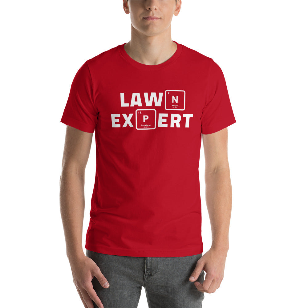 Lawn Expert Short Sleeve Unisex T-Shirt